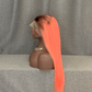 Pink Wig Ombre Color Lace Front Wig