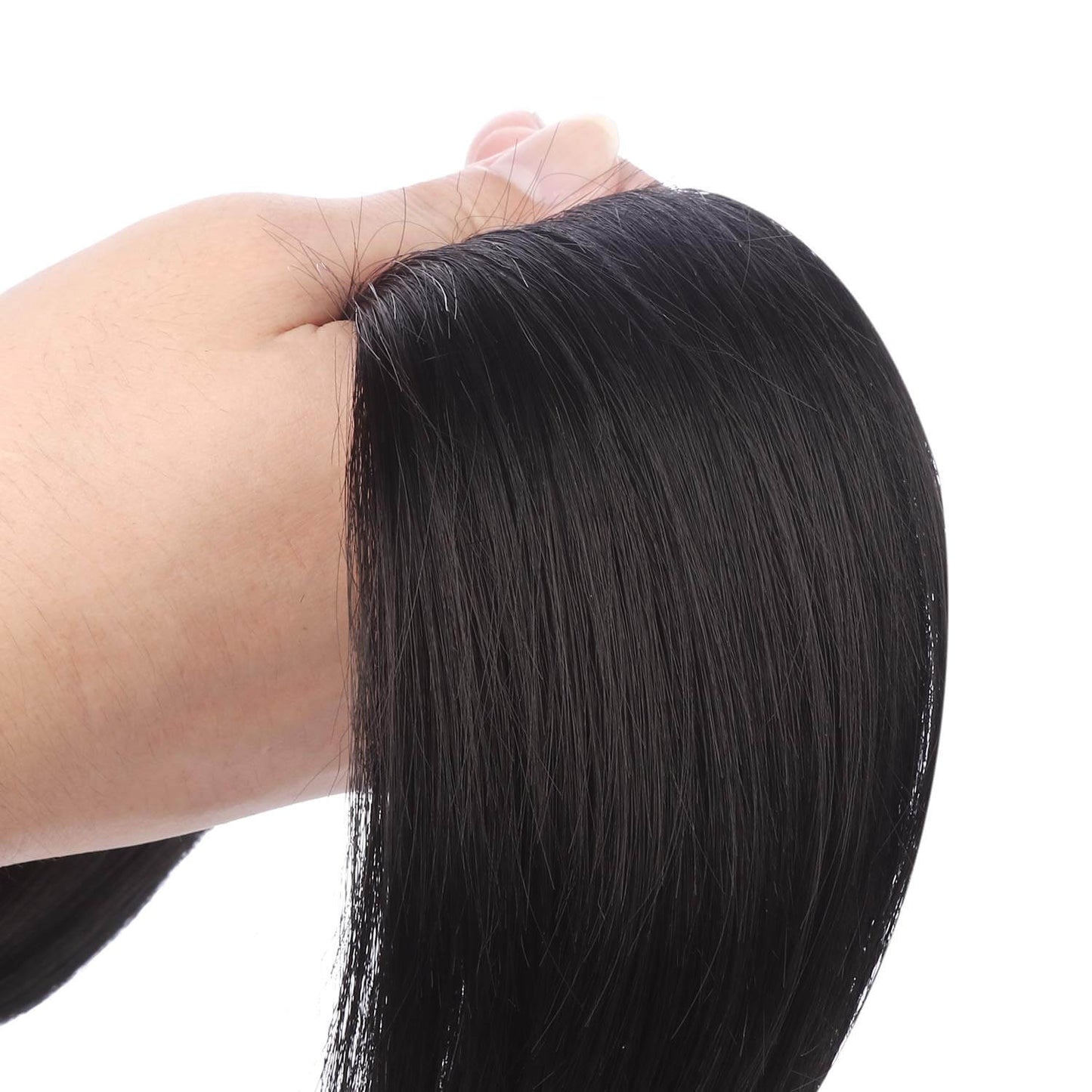 Straight Hair Ponytail Clip in Ponytail Extension Wrap Around Long Straight Ponytail Hair