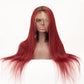 1b/99j Straight Hair Full Lace Wig 150% Density Virgin Human Hair