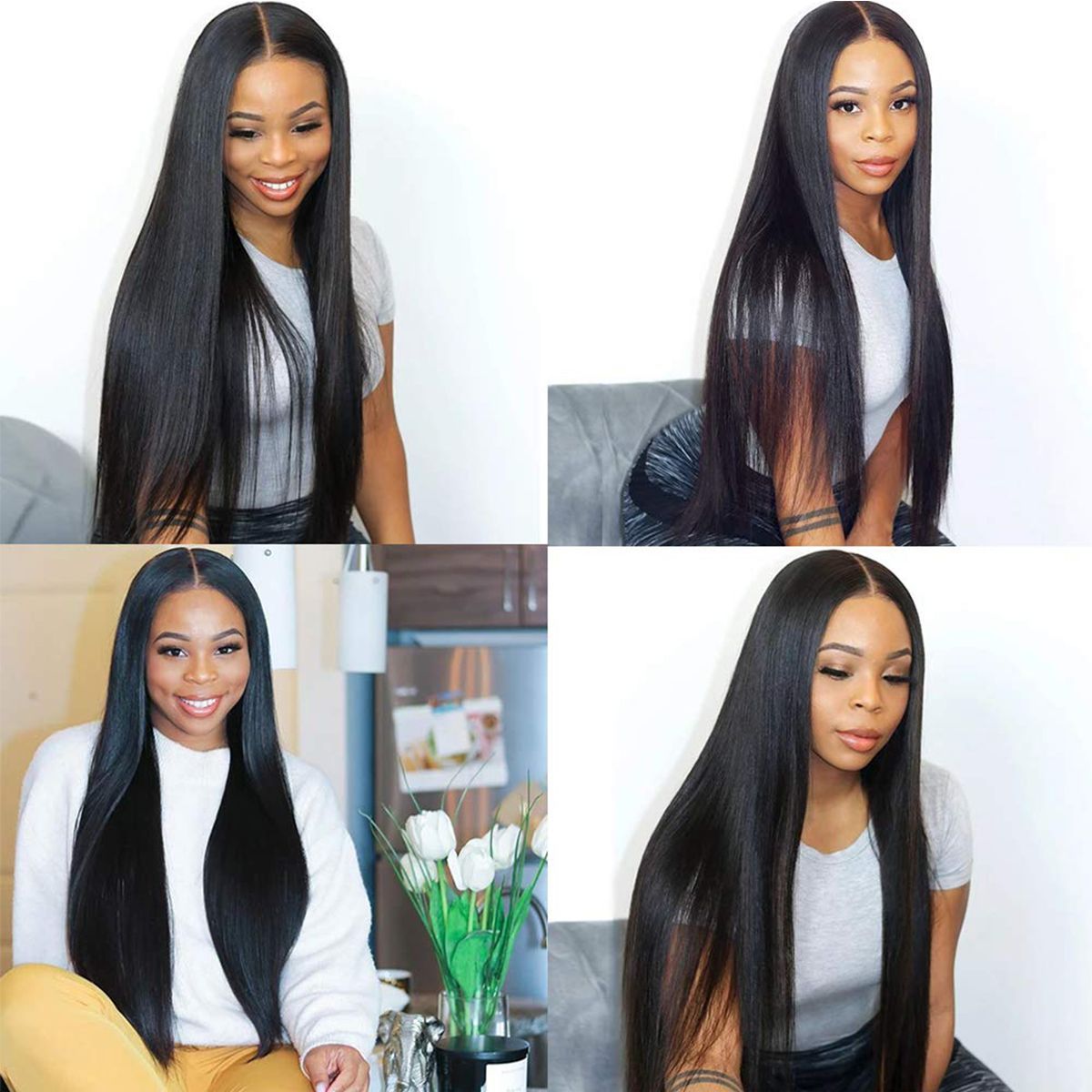 13×4 Lace Front Wigs Straight Hair 