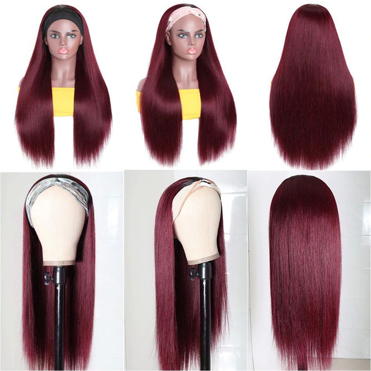 99J Color Headband Wig Straight 