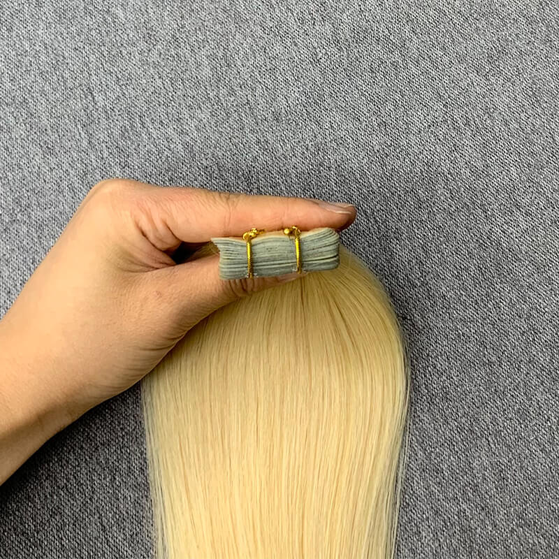 613 Blonde Tape In Human Hair Extensions 20 Pieces/ Pack