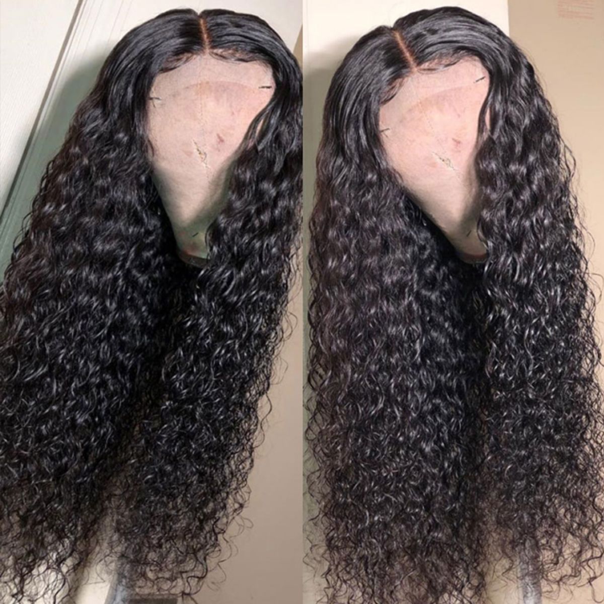 Water Wave 5×5 Lace Closure Wigs Wet and Wavy Wig - Ross Pretty Hair Official